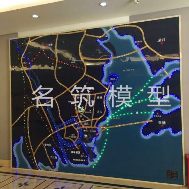 珠海 心海洲區域模型