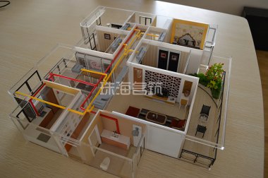 家用中央空調沙盤(pán)模型